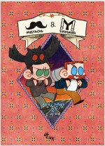 mustache & suspender 수염&멜빵(1~2)