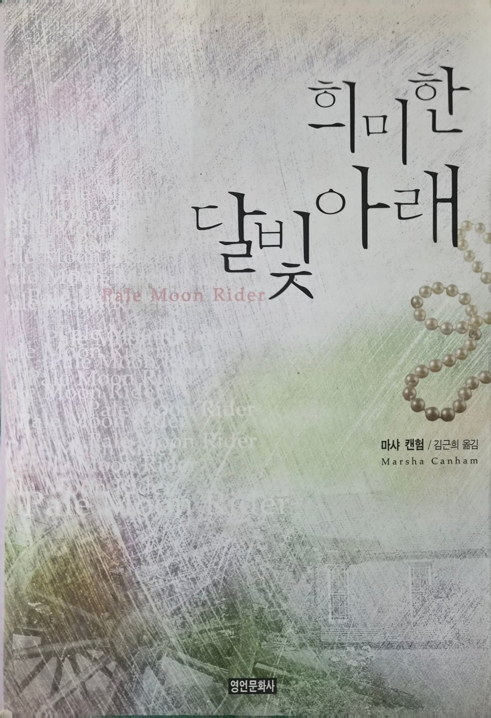 희미한 달빛 아래